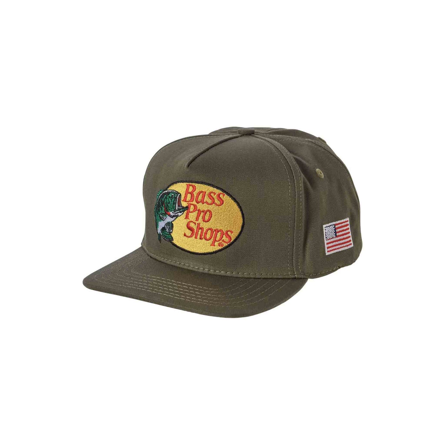 Bass Pro Shops Embroidered Logo Flat-Bill Cap