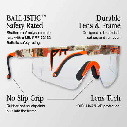 The Actualbush CLEAR Original 2.0 Wide BALL-ISTIC™