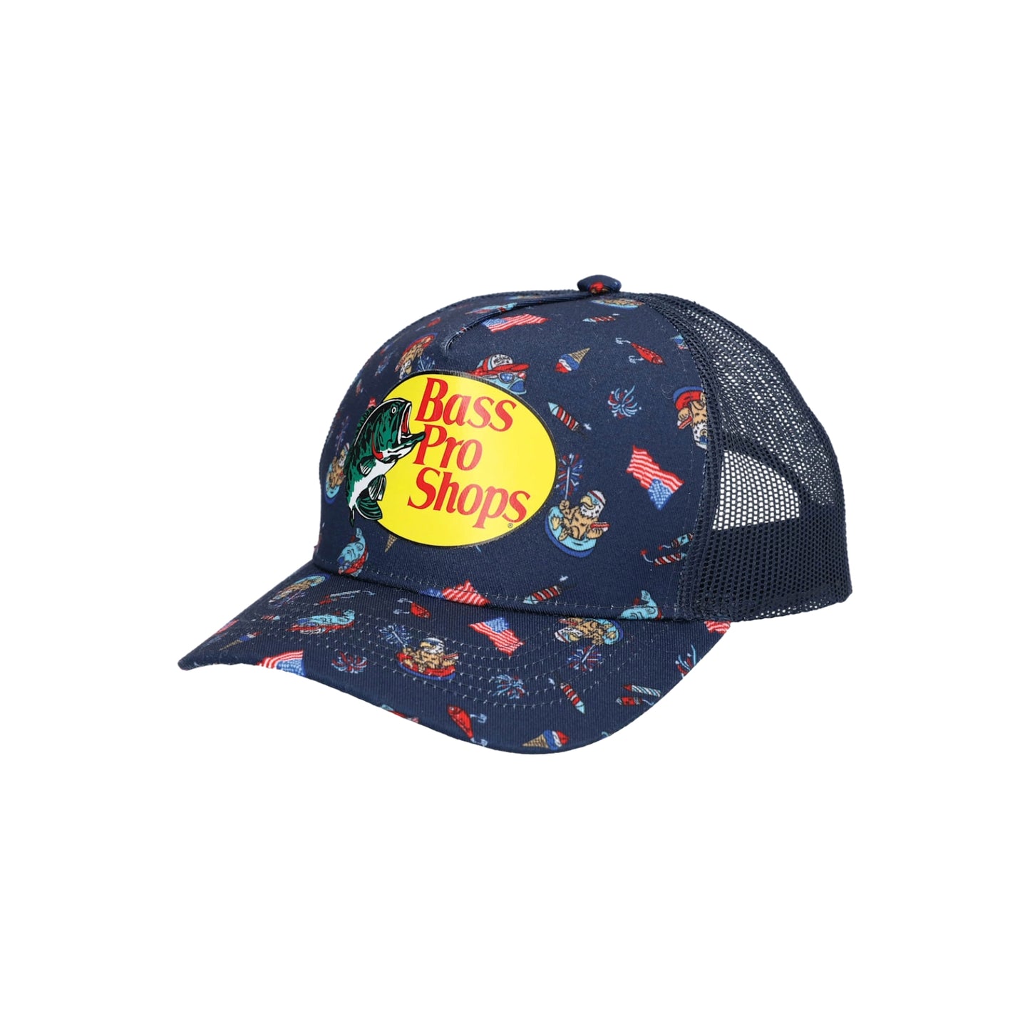 Bass Pro Shops Printed Mesh Trucker Cap (USA)